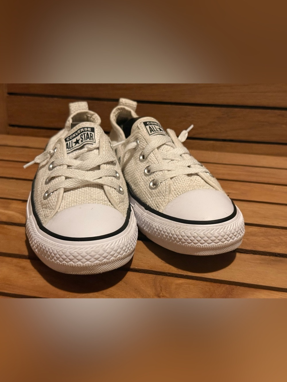 Converse Chuck Taylor All Star Shoreline Slip White - Women's Size 8 - Picture 4 of 8